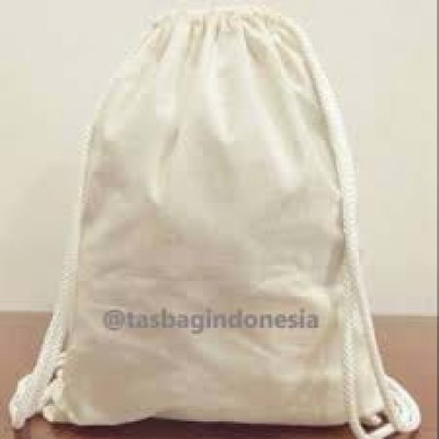 TOTTE BAG BLACU: Model Drawstring